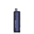 OXVA Oneo Pod Kit Midnight Blue on black background