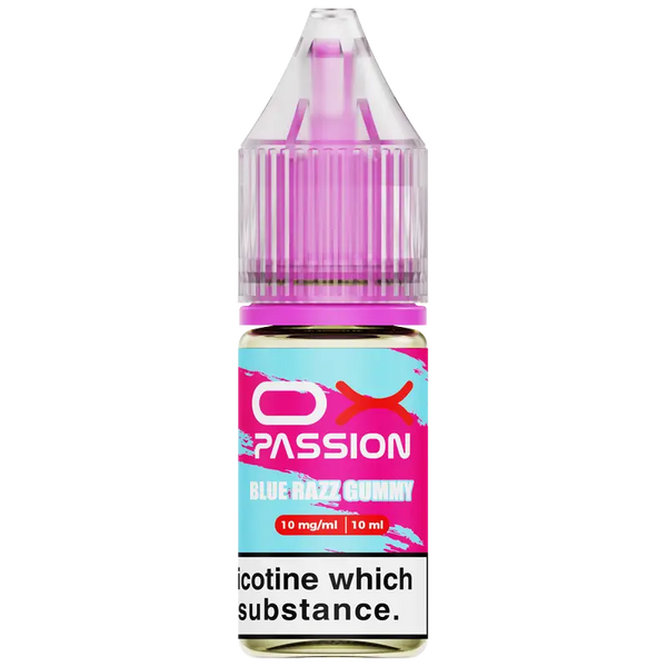 OXVA OX Passion Blue Razz Gummy Bar Juice Nic Salt