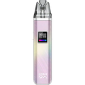 oxva xlim pro pod vape kit aurora pink on clear background