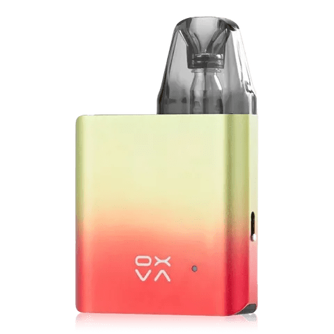 OXVA Xlim SQ Pod Kit Pink Green On White Background
