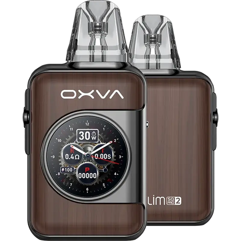 OXVA Xlim SQ Pro 2 Vape Pod Kit Brown Wood