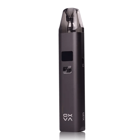 Oxva Xlim V2 Pod Kit Gunmetal On White Background
