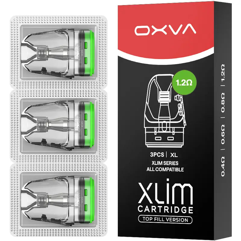 OXVA Xlim V3 Pods: Mesh Coil, Top-Fill & Adjustable Airflow OXVA Xlim V3 Pods: Mesh Coil, Top-Fill & Adjustable Airflow