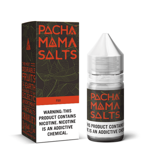 Pacha Mama Nic Salt E-Liquid Fuji / 10mg On White Background