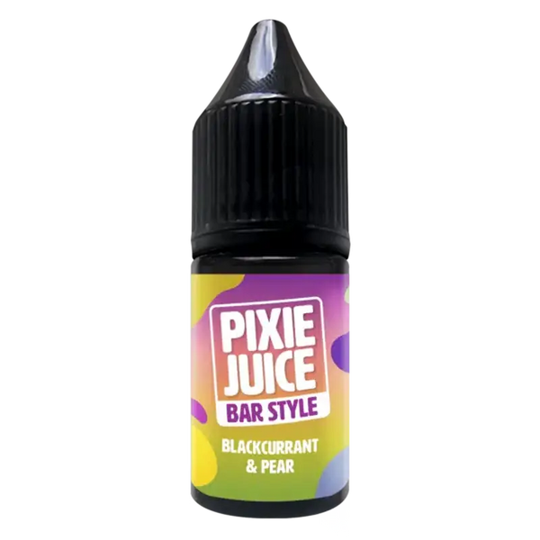 Pixie Juice Bar Style 10ml Nic Salt Blackcurrant & Pear