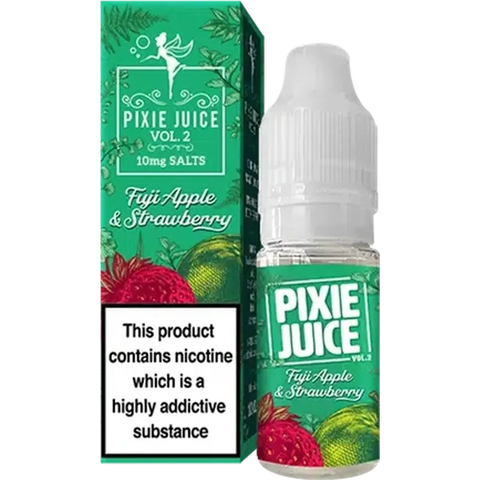 Pixie Juice Vol 2 10ml Nic Salt Fuji Apple & Strawberry