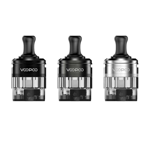 voopoo pnp x pod cartridge mtl all colours on white background