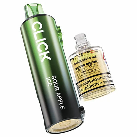 Pyne Click Prefilled Replacement Pods Sour Apple Ice