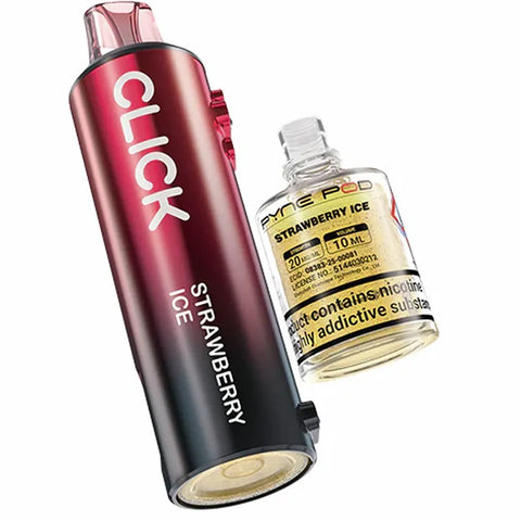 Pyne Click Prefilled Replacement Pods Strawberry Ice