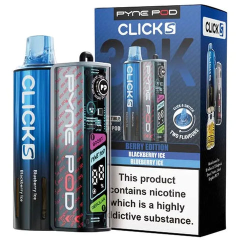 Pyne Pod Click S 30K Vape Kit Berry Edition