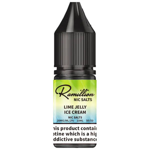 Ramillion Lime Jelly Ice Cream Nic Salt