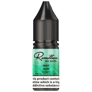 gum mint vape juice Ramillion Mint Gum Nic Salt 10ml