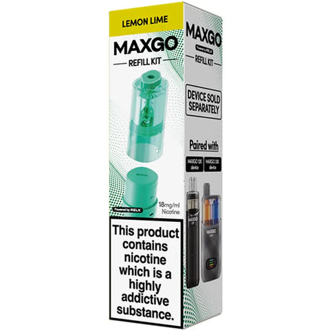 RELX MAXGO Pods: 10ml Freebase Refills with Mesh Coil Flavour RELX MAXGO Pods: 10ml Freebase Refills with Mesh Coil Flavour
