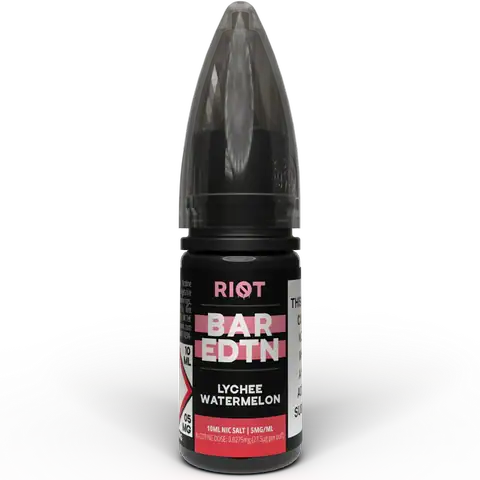 Riot Squad Bar Salts Lychee Watermelon On White Background