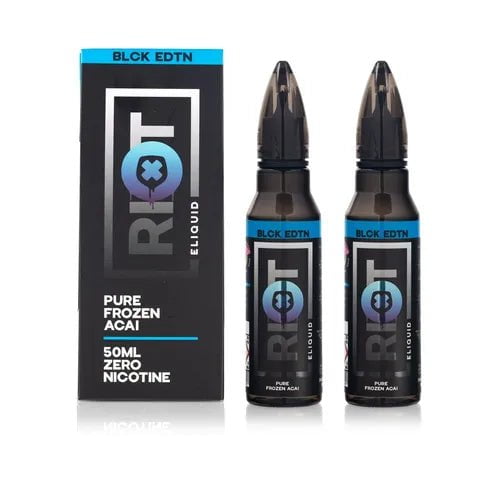 Riot Squad Black Edition 100ml Shortfill | 70VG Vape Juice Riot Squad Black Edition 100ml Shortfill | 70VG Vape Juice