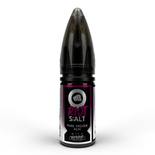 Riot Squad Black Edition Nic Salts 10ml Pure Frozen Acai