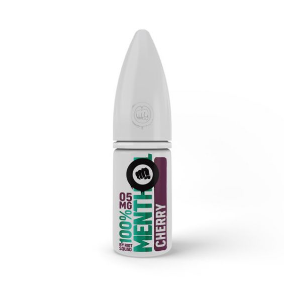 Riot Squad E-Liquids 100% Menthol 10ml Hybrid Nic Salts Menthol Cherry