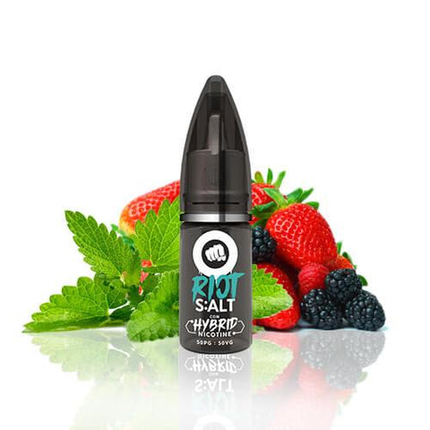 Riot Squad Nic Salt 10ml Pure Minted / 5mg On White Background