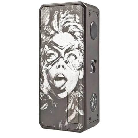 San Indonesia X Gerobak S101 Box Mod Gunmetal Special Editions Gunmetal S4
