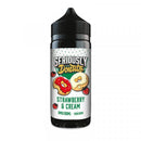 Seriously Donuts 100ml Shortfill E-Liquid by Doozy Vape Co Strawberries & Cream