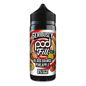 Doozy Seriously Pod Fill Blood Orange Pineapple 100ml Shortfill Default Title