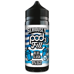 Doozy Seriously Pod Fill X3 Blue Slush 100ml Shortfill Default Title