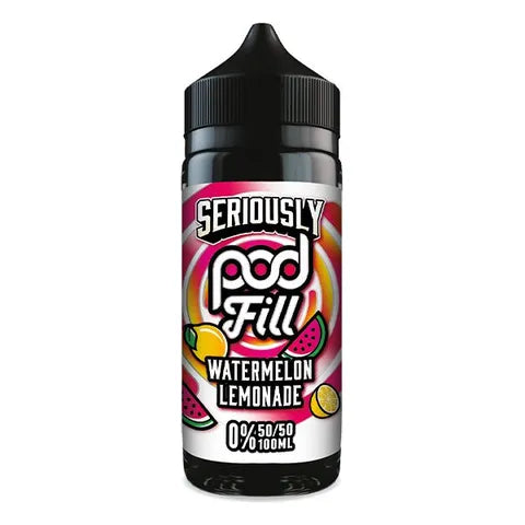Doozy Seriously Pod Fill Watermelon Lemonade 100ml Shortfill Default Title