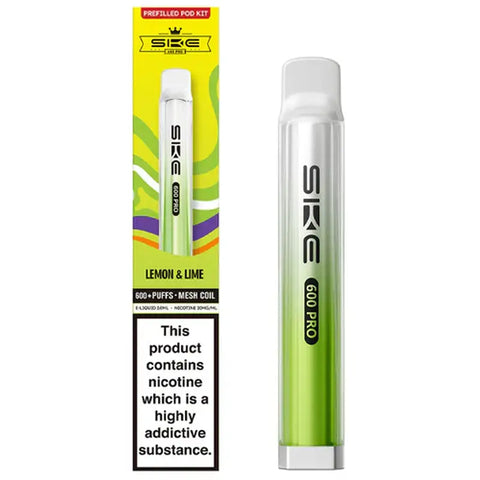 SKE Crystal 600 Pro Prefilled Vape Kit - Crystal 600 Pods SKE Crystal 600 Pro Prefilled Vape Kit - Crystal 600 Pods