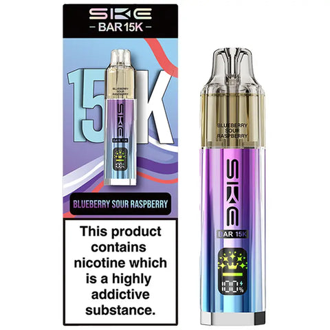 SKE Bar 15K Kit 15,000 Puffs & 850mAh Battery SKE Bar 15K Kit 15,000 Puffs & 850mAh Battery