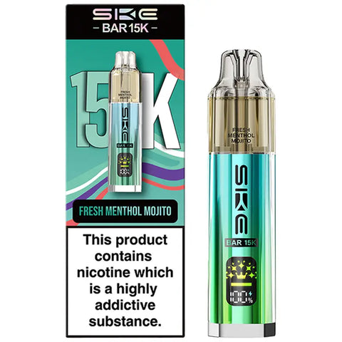 SKE Bar 15K Pod Kit Fresh Menthol Mojito