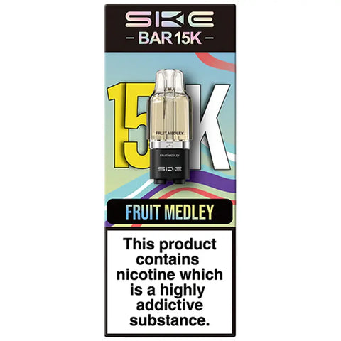 SKE Bar 15K Pods 20mg Refills, Mesh Coil & Up To 15K SKE Bar 15K Pods 20mg Refills, Mesh Coil & Up To 15K