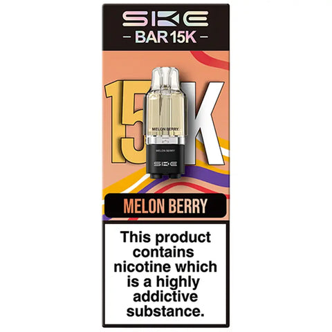 SKE Bar 15K Replacement Pods Melon Berry