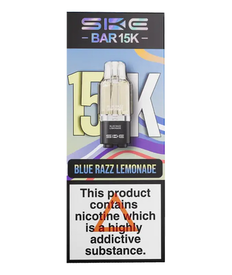 SKE Bar 15K Replacement Pods Blue Razz Lemonade