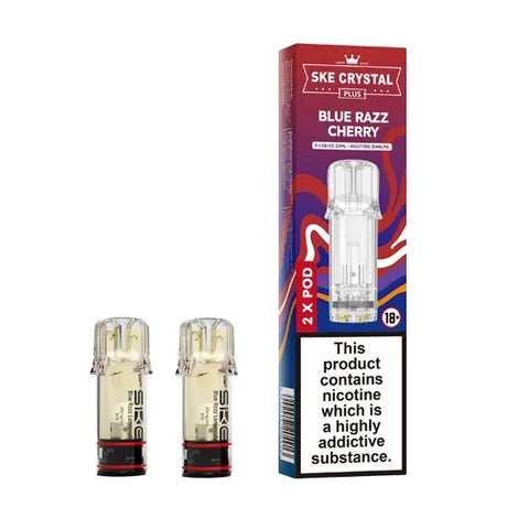 SKE Crystal Plus Pods: Disposable Flavours, Easy Refills SKE Crystal Plus Pods: Disposable Flavours, Easy Refills