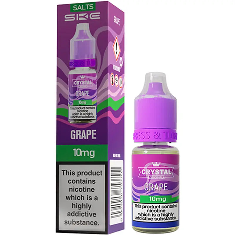 ske crystal vape juice V2 Nic Salts Only £1.99 Each Color:Stellar Silver TP-42182954483790-00020-10875 Blu Pro Menthol E-Liquid