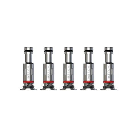 Smok LP1 Replacement Coils DC 0.8ohm MTL On White Background