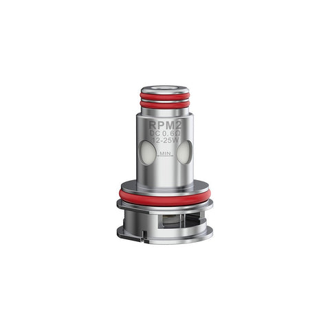 SMOK RPM 2 Replacement Coil 5pcs DC 0.6ohm MTL On White Background