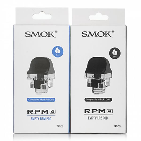 Smok RPM 4 Replacement Pod LP2 Pod On White Background