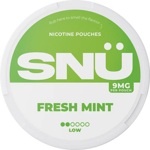 SNÜ Fresh Mint Nicotine Pouches