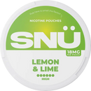 SNÜ Lemon & Lime Nicotine Pouches By Bar Juice
