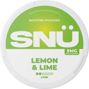 SNÜ Lemon & Lime Nicotine Pouches