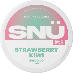 SNÜ Strawberry Kiwi Nicotine Pouches