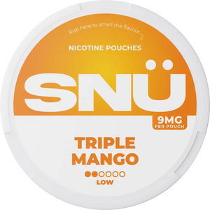 SNÜ Triple Mango Nicotine Pouches
