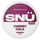 SNÜ Cherry Cola Nicotine Pouches By Bar Juice 18mg