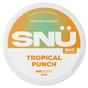 SNÜ Tropical Punch Nicotine Pouches 9mg