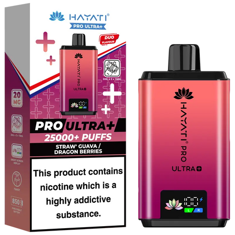 Hayati Pro Ultra Plus 25K Pod Kit Dual-Flavour Pods Hayati Pro Ultra Plus 25K Pod Kit Dual-Flavour Pods