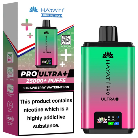 Hayati Pro Ultra Plus 25K Pod Kit Dual-Flavour Pods Hayati Pro Ultra Plus 25K Pod Kit Dual-Flavour Pods