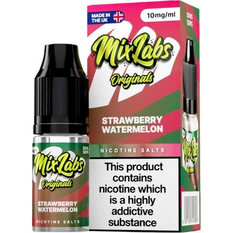 Mix Labs Nic Salts 10ml Strawberry Watermelon