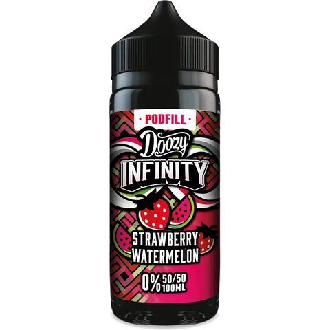Doozy Vape Infinity Podfill 50/50 100ml Shortfill Strawberry Watermelon