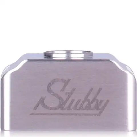 Stubby AIO MTL Kit by Suicide Mods Stainless Steel On White Background